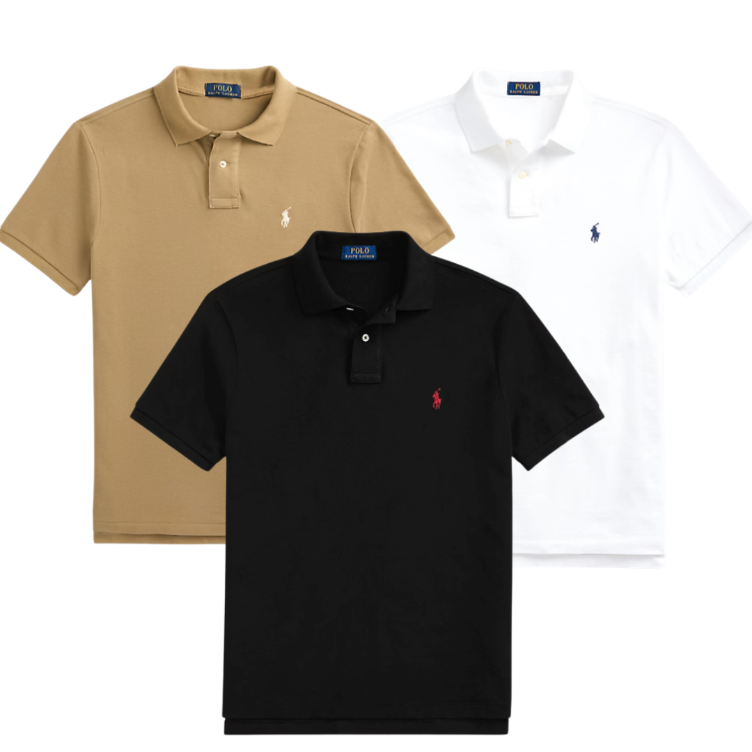 BUY 1, GET 3 – The Iconic Mesh Polo Shirt