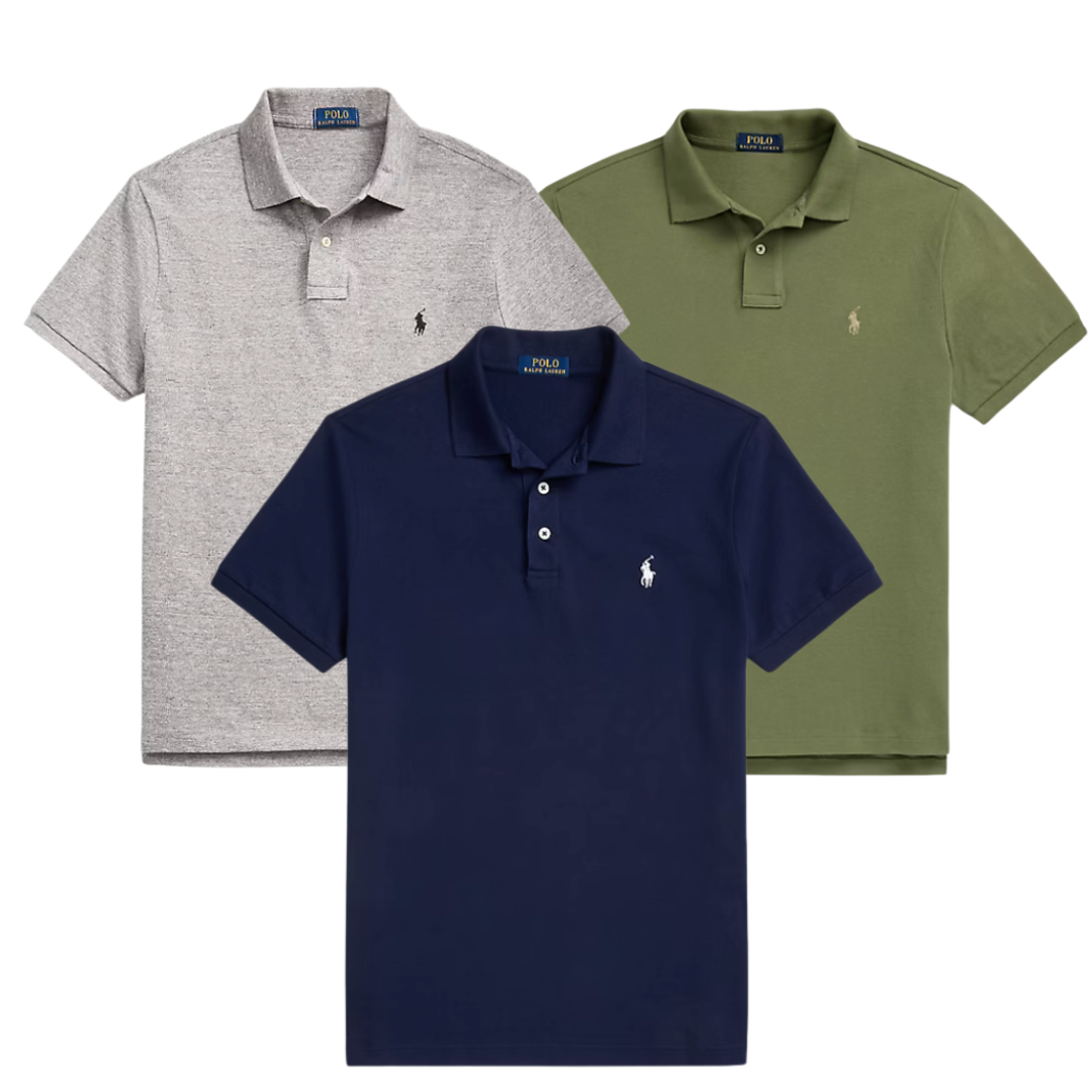 BUY 1, GET 3 – THE ICONIC MESH POLO SHIRT SLIM FIT