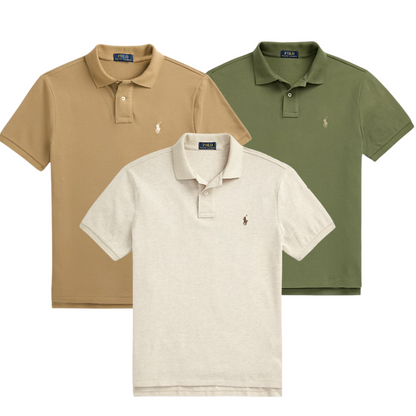 BUY 1, GET 3 – The Iconic Mesh Polo Shirt