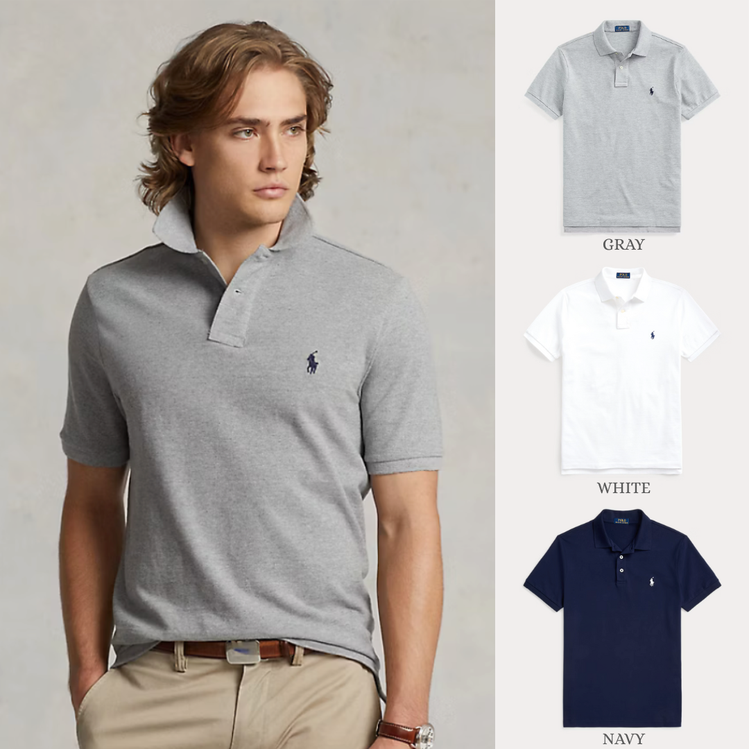 BUY 1, GET 3 – THE ICONIC MESH POLO SHIRT SLIM FIT