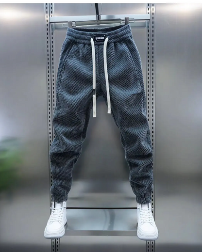 Calças casuais com padrão