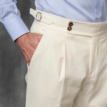 Pantalona de linho Gold Coast