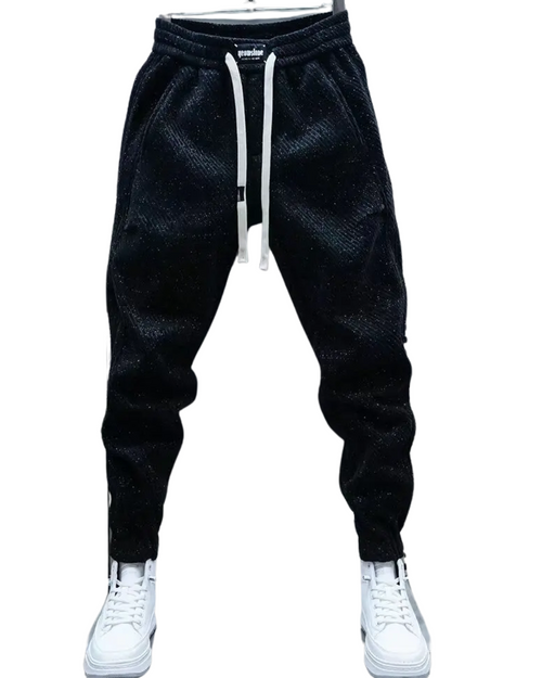 Calças casuais com padrão