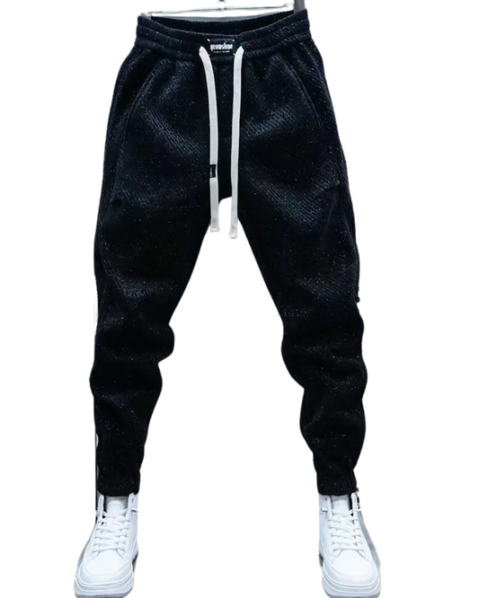 Calças casuais com padrão