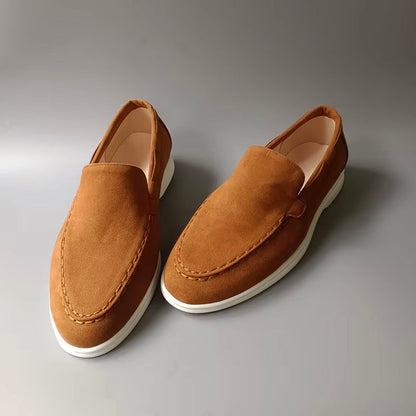 Mocassins de camurça premium