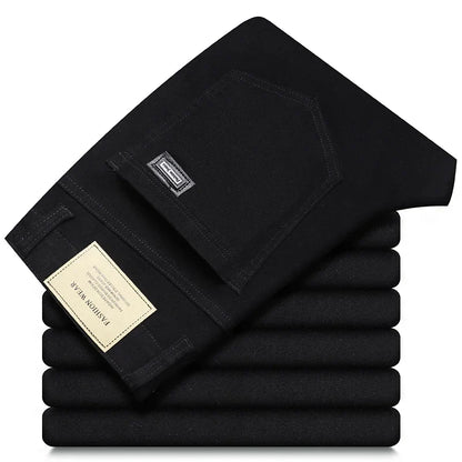 Calças de ganga de algodão elegantes