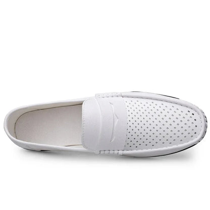 Mocassins clássicos em pele italiana