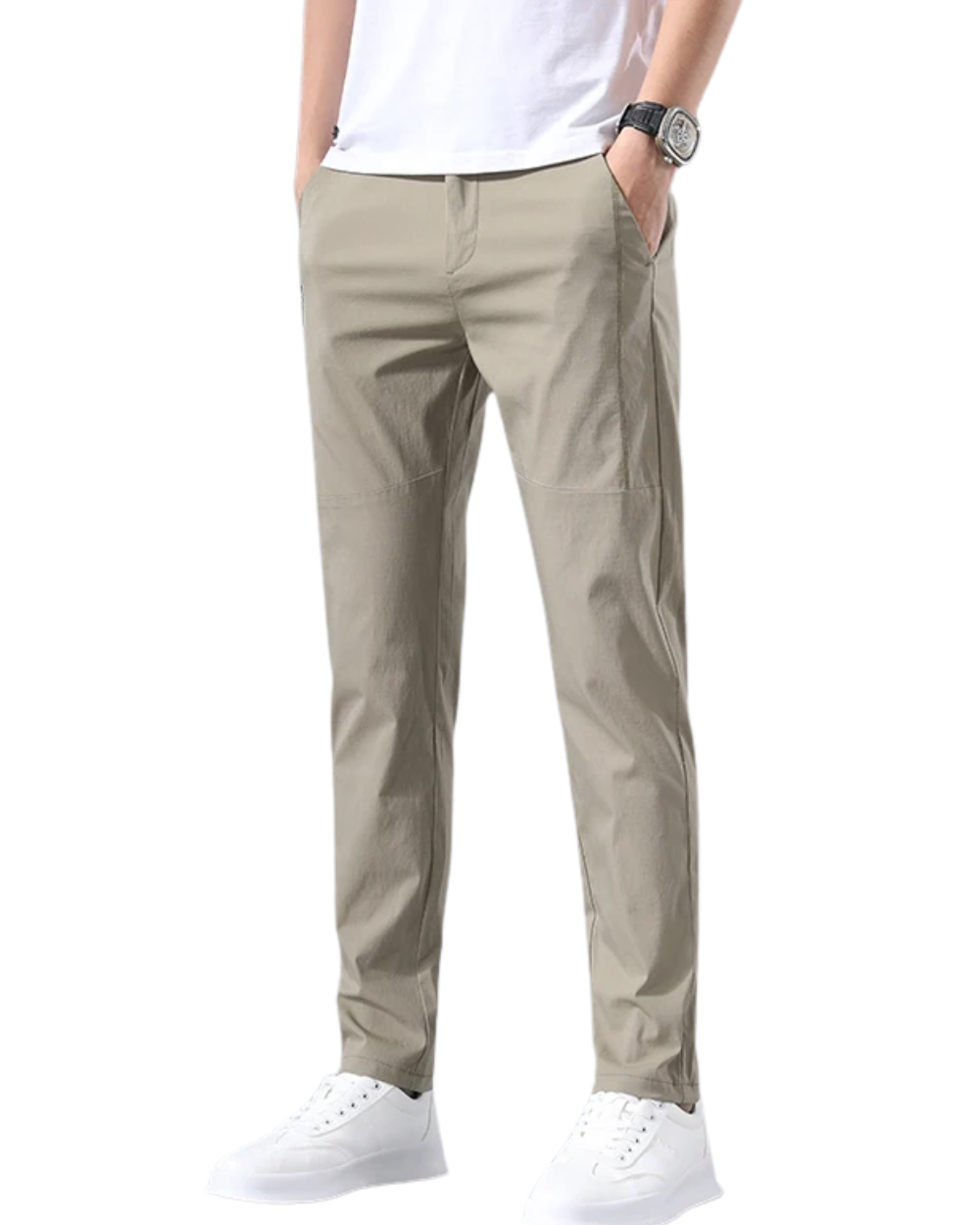 Chino casual para homem