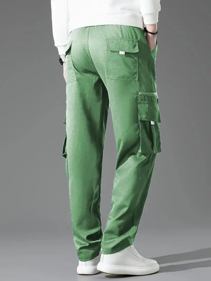 Calças cargo de ajuste solto