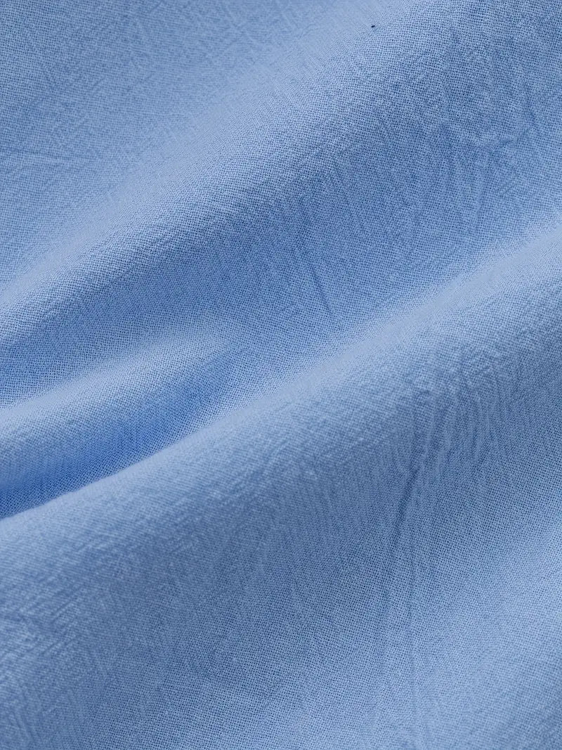 Calças casuais de linho